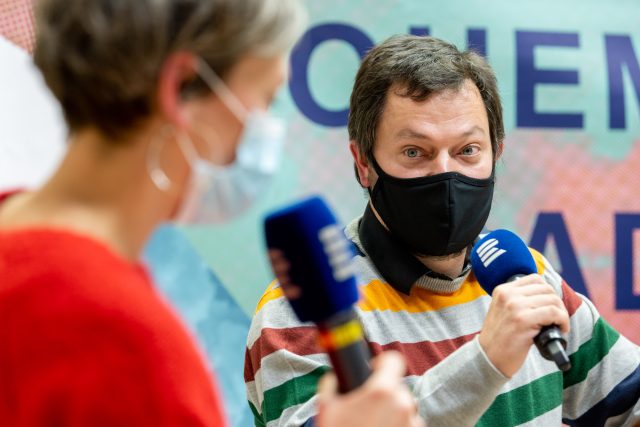 Ivan Studený moderated the debate in the Documentary category